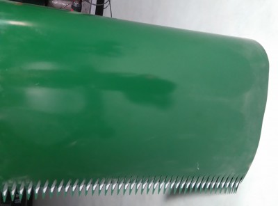 Băng tải PVC xanh trơn